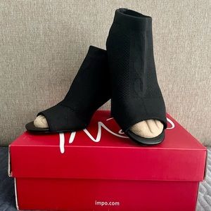 Impo Brand “Verlin” Womens Peep Toe Booties - Size US 8M